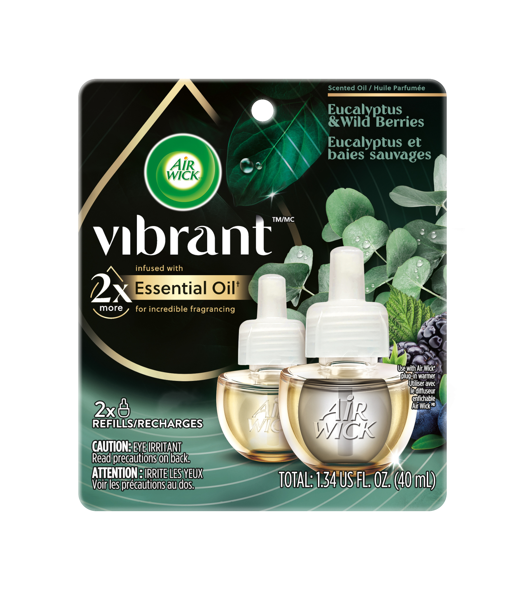 Air Wick® Vibrant Scented Oil - Eucalyptus & Wild Berries (Canada)